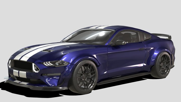 Ford Mustang RTR SPEC 5 2020 3D Model