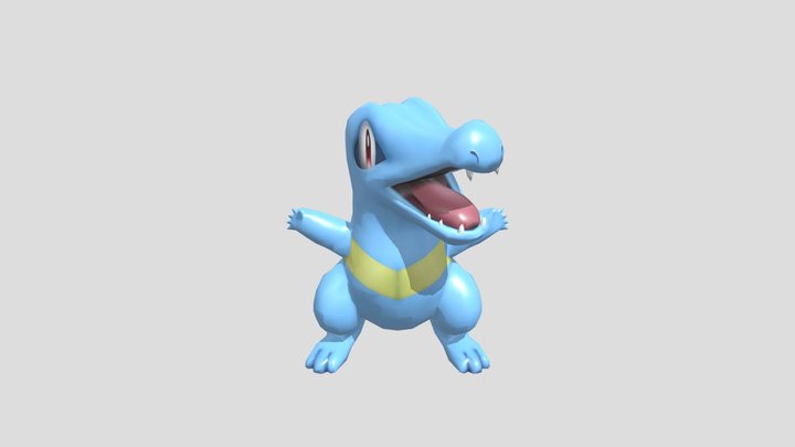 SSBM Totodile Trophy