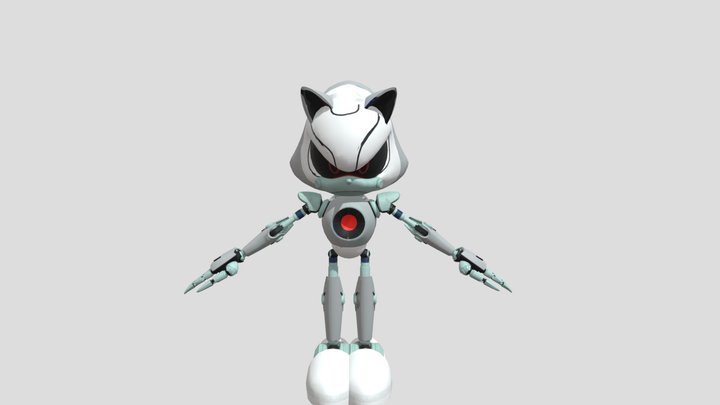 metal sonic 3D Model
