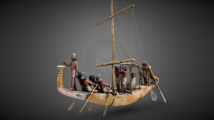 Model of a Boat | NCMA Explore (v2) 3D Model