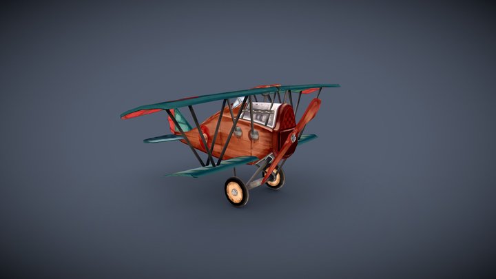 WWI PLANE 3D Model