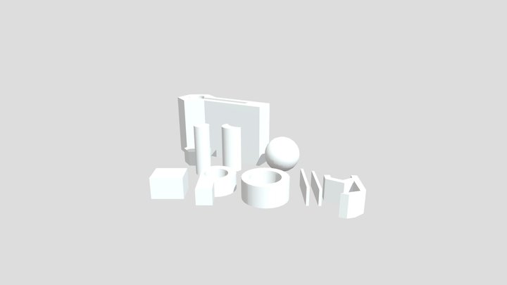 Polly 3D Shapes 9 Oct 2020 3D Model