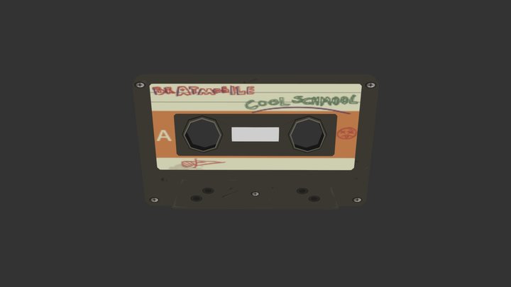 Cassette Tape #1 3D Model