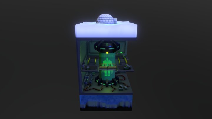 Project Yeti - inside the lab 3D Model