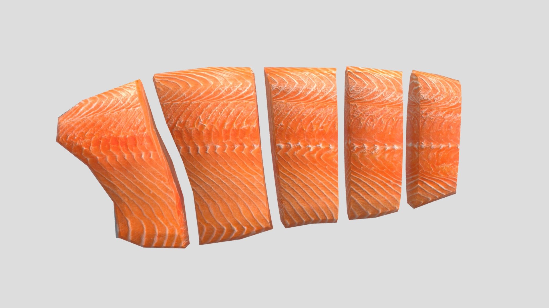 Salmon Piece - Buy Royalty Free 3D model by 3dlowpoly [82ec7fc ...