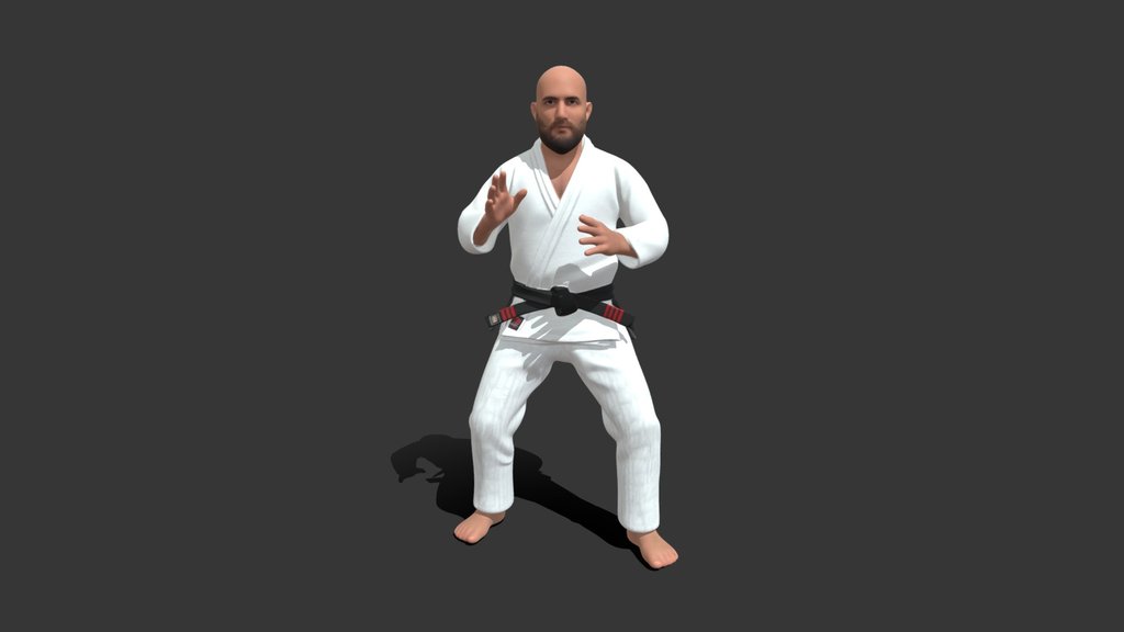 Brazilian Jiu-Jitsu Black Belt Fighter
