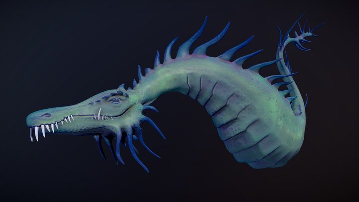 Sea Dragon 3D Model