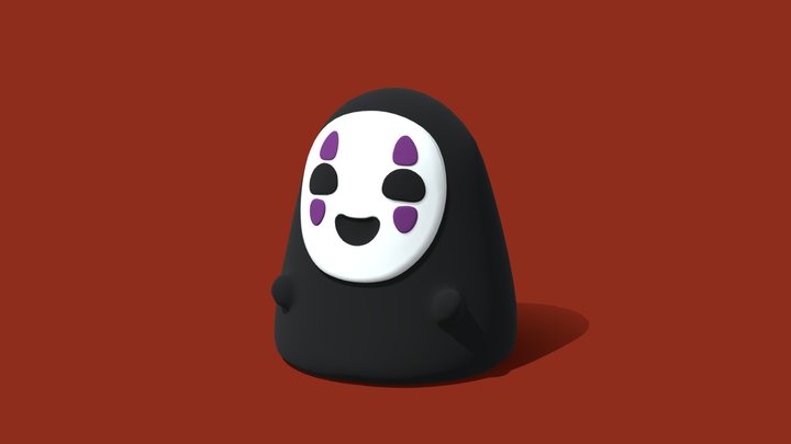 No Face - Spirited Away - 3D Printing 3D Model