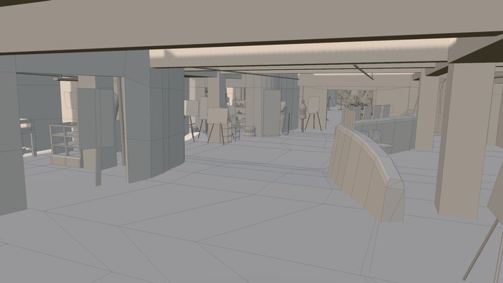 Flipino Center 3D Model