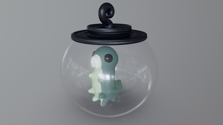 Grub 3D Model