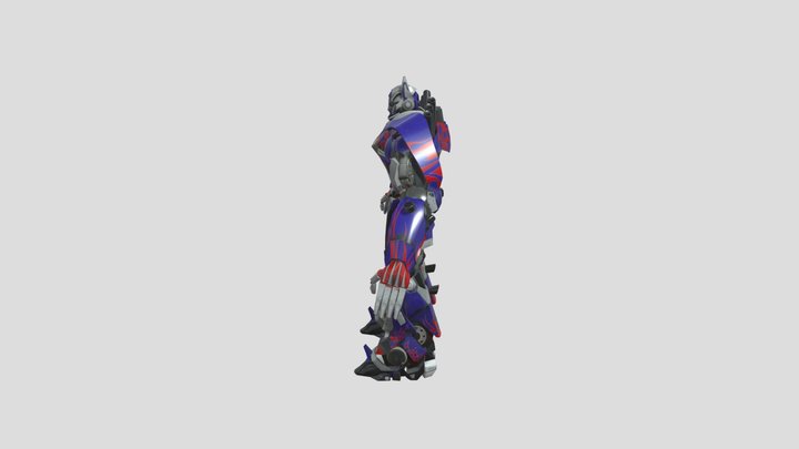 Optimus Prime From Rise Of The Dark Spark 3D Model