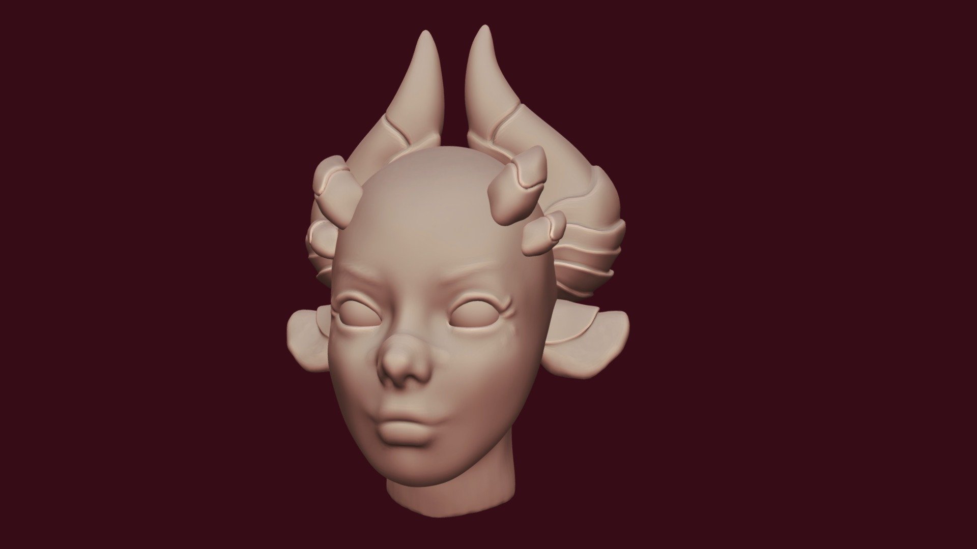 Magnta Head Sketch for Reference - 3D model by Magnta555 [82ef411 ...