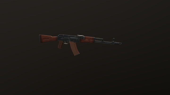 Ak 74 3D Model