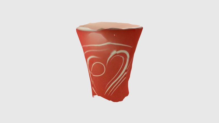 3D scan of a  takeaway coffee cup 3D Model