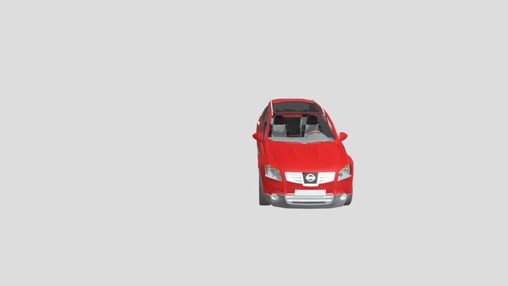 1+Auto-NISSAN+QASHQAI 3D Model