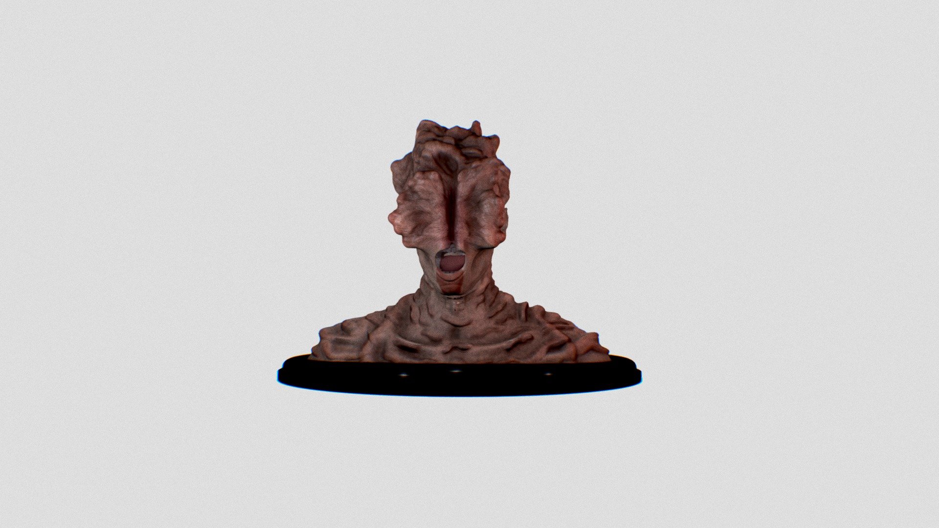 The Last of Us Clicker 3D Model 3D model 3D printable