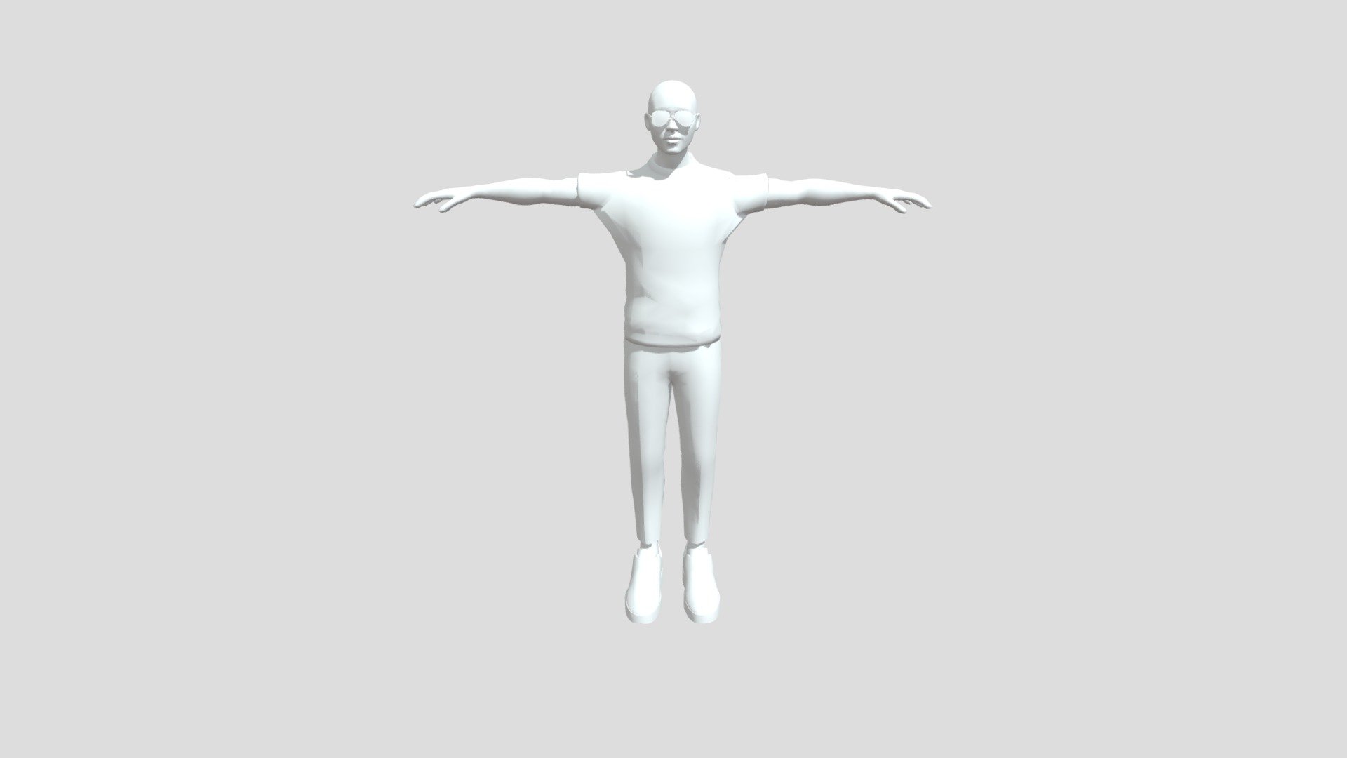 T Pose - Download Free 3D model by rizalduh (@rizalduh) [82f155b]