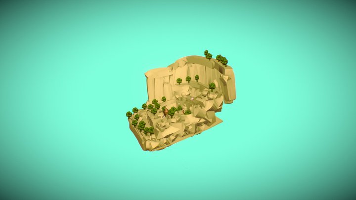 Saturn Valley from Earthbound 3D Model