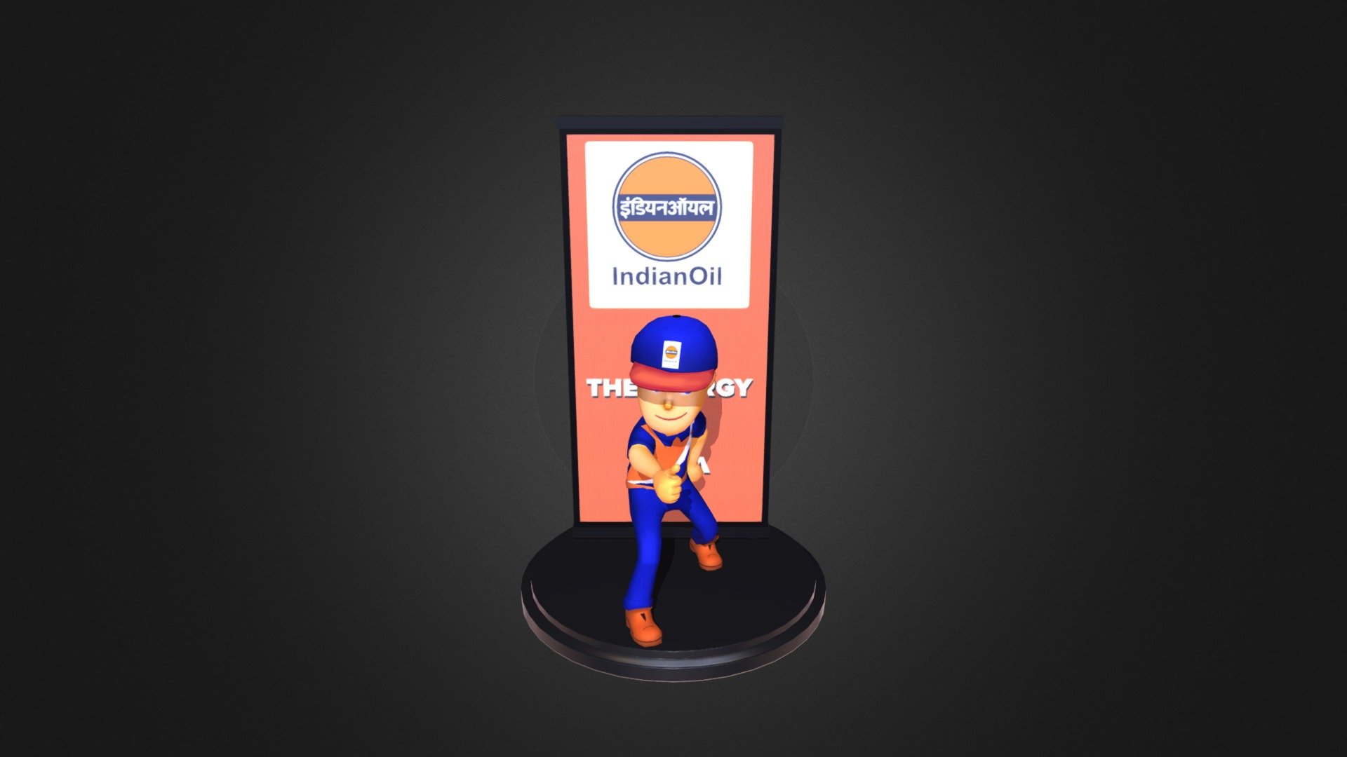 3d Post - 3D model by devabrata.sinha [82f218f] - Sketchfab