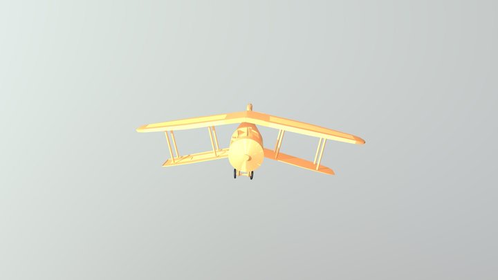 Old Flight 3D Model