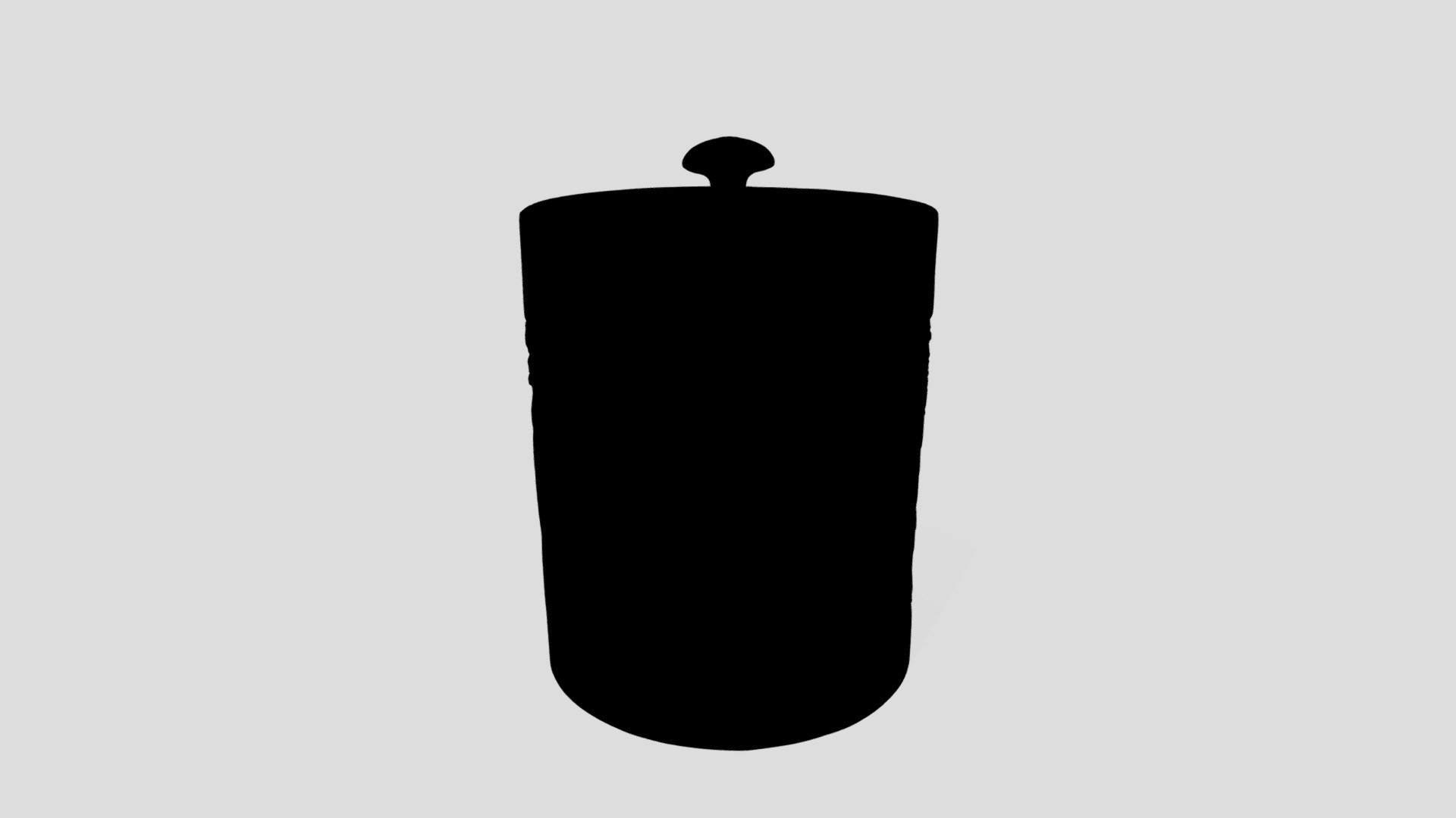 African Wooden vase Download Free 3D model by PaolaBianchi [82f4801