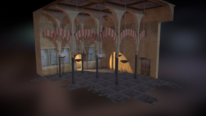Mosque Final 3D Model