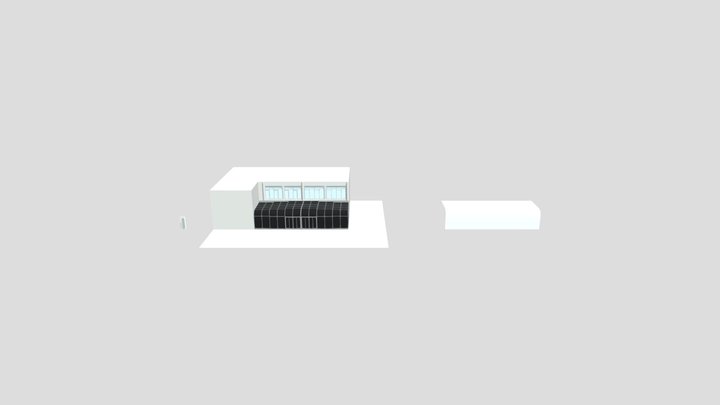 Retractable Sunroom of SUNNYJOY移动阳光房 3D Model