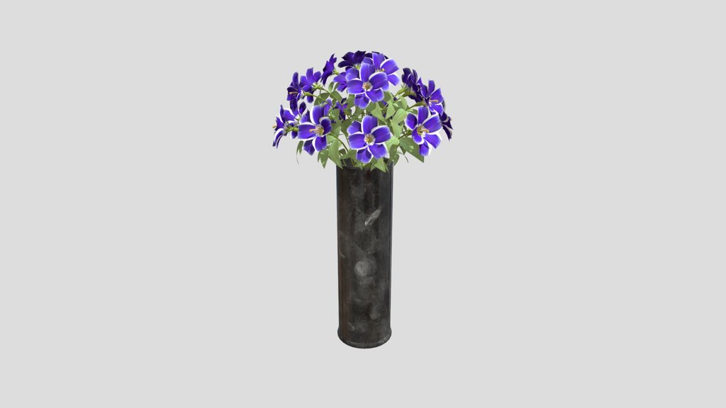 Blue Star Flower Arrangement