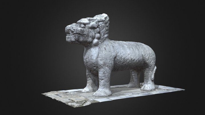 麒麟(立) (L7) 3D Model