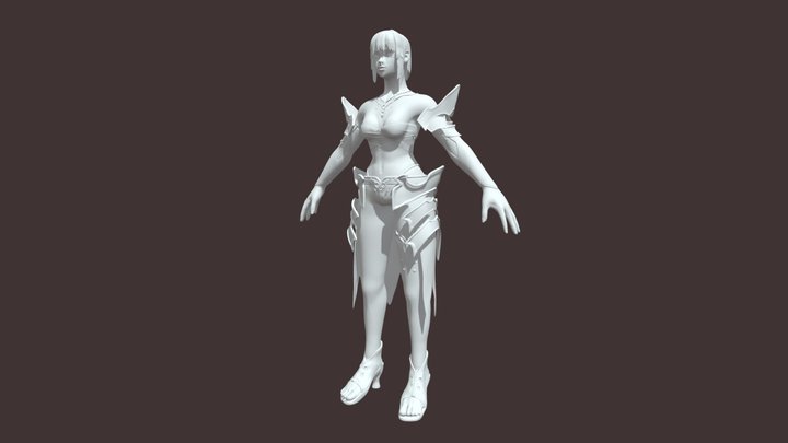 Wizard (Wip) 3D Model
