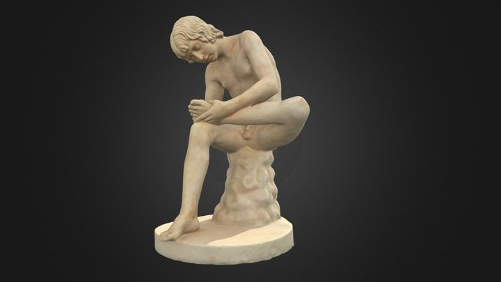 Spinario (Boy with Thorn) – Kostenloses 3D-Modell STL