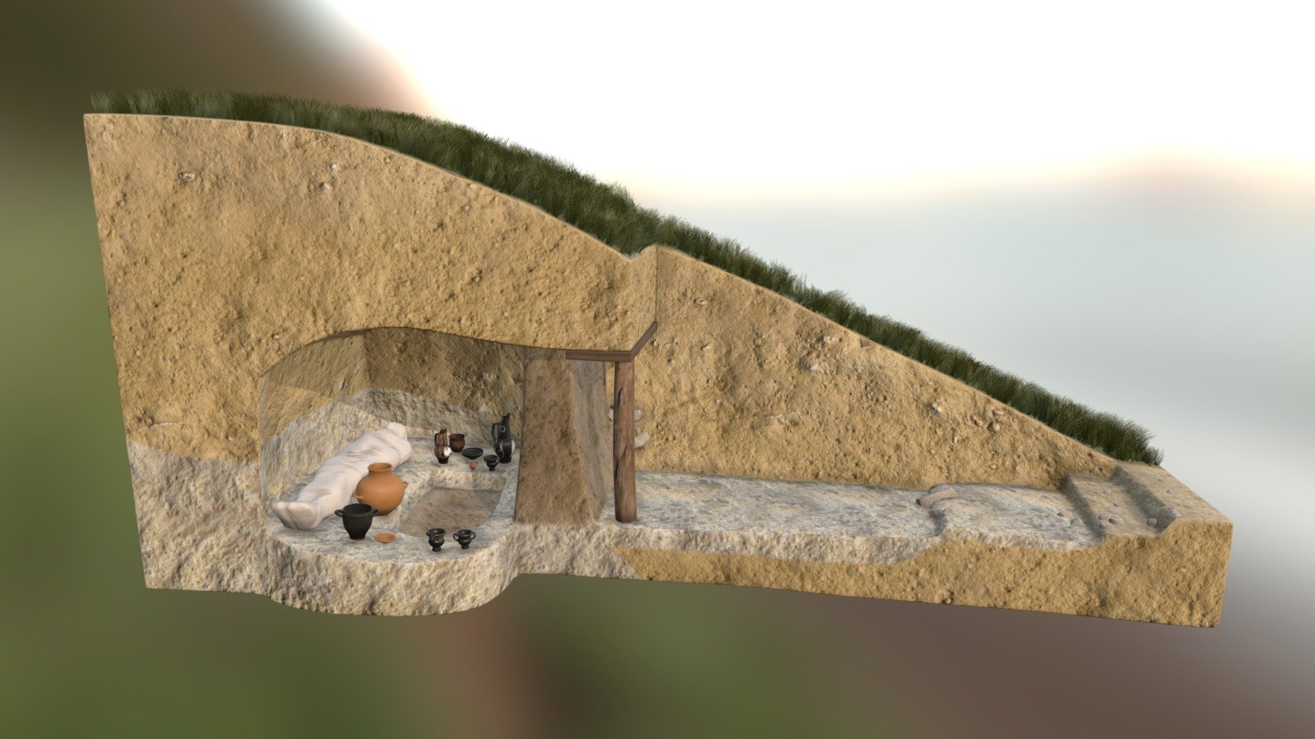 Tombe à dromos - Mattonata - 3D model by federica.sacchetti [82f5cae ...