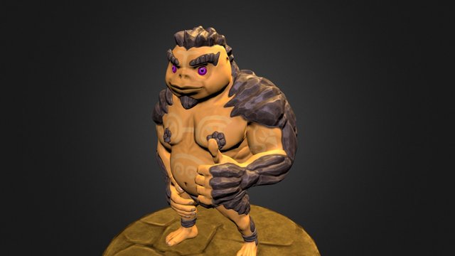 Goron (fan art) 3D Model