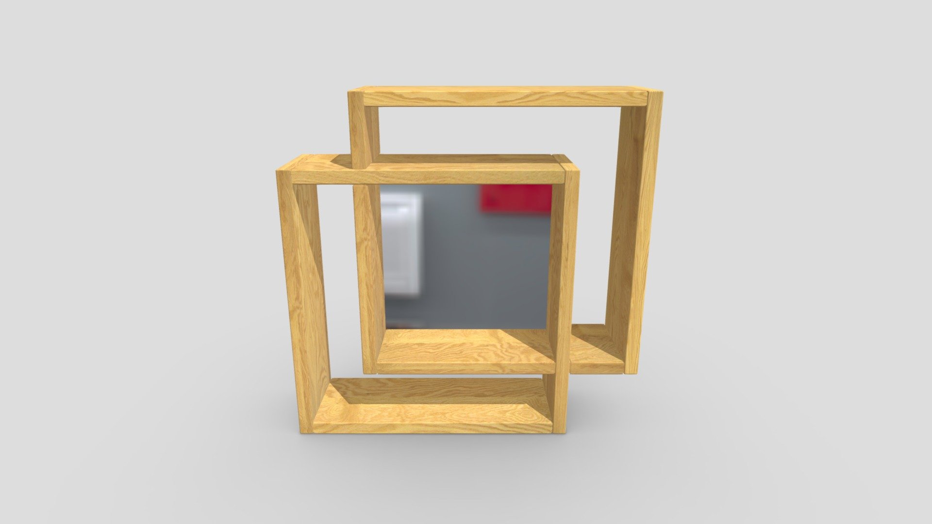 Tipo 50ミラーシェルフ OAK