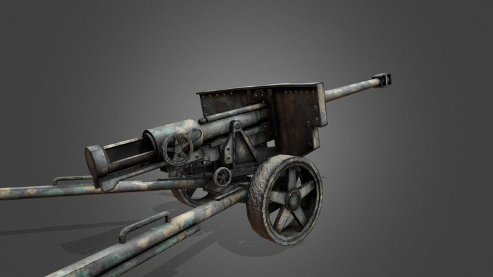 AVGB Cannon 3D Model