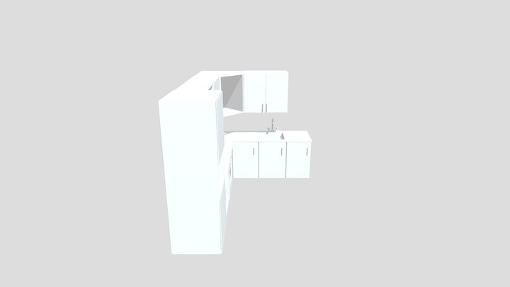 KITCHEN FURNITURE 3D 3D Model