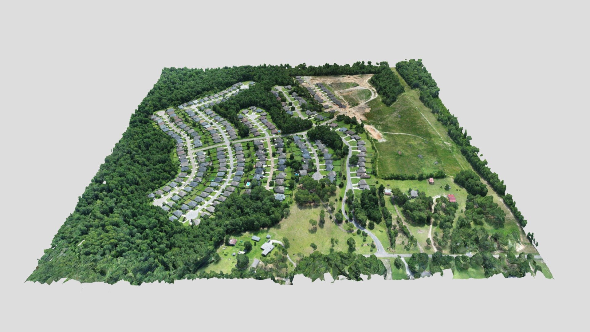 Chapel Hill Subdivision 3D model by beyea [82f6fcb] Sketchfab