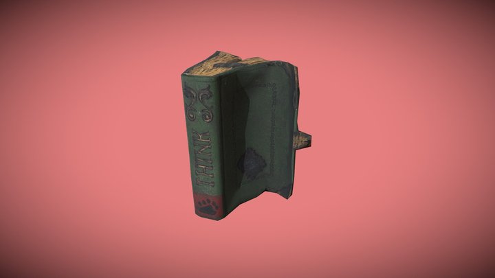 Book Shelf - Mobile ready asset 3D Model