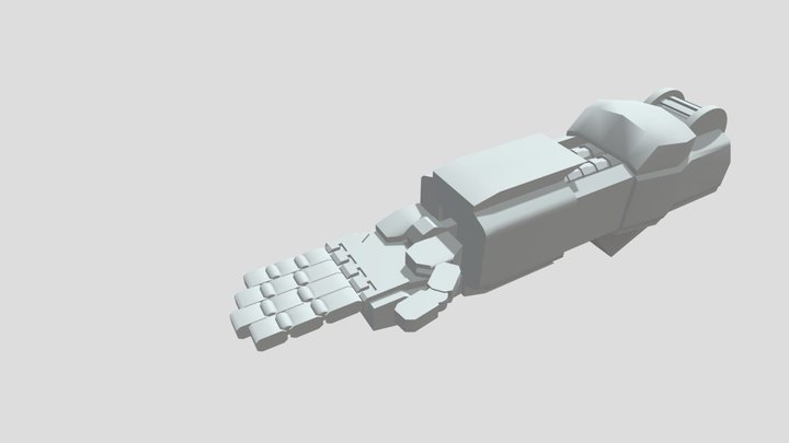 Robot Arm Prototype 3D Model