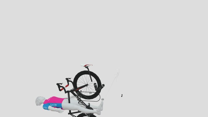 Cycling Animation2 3D Model