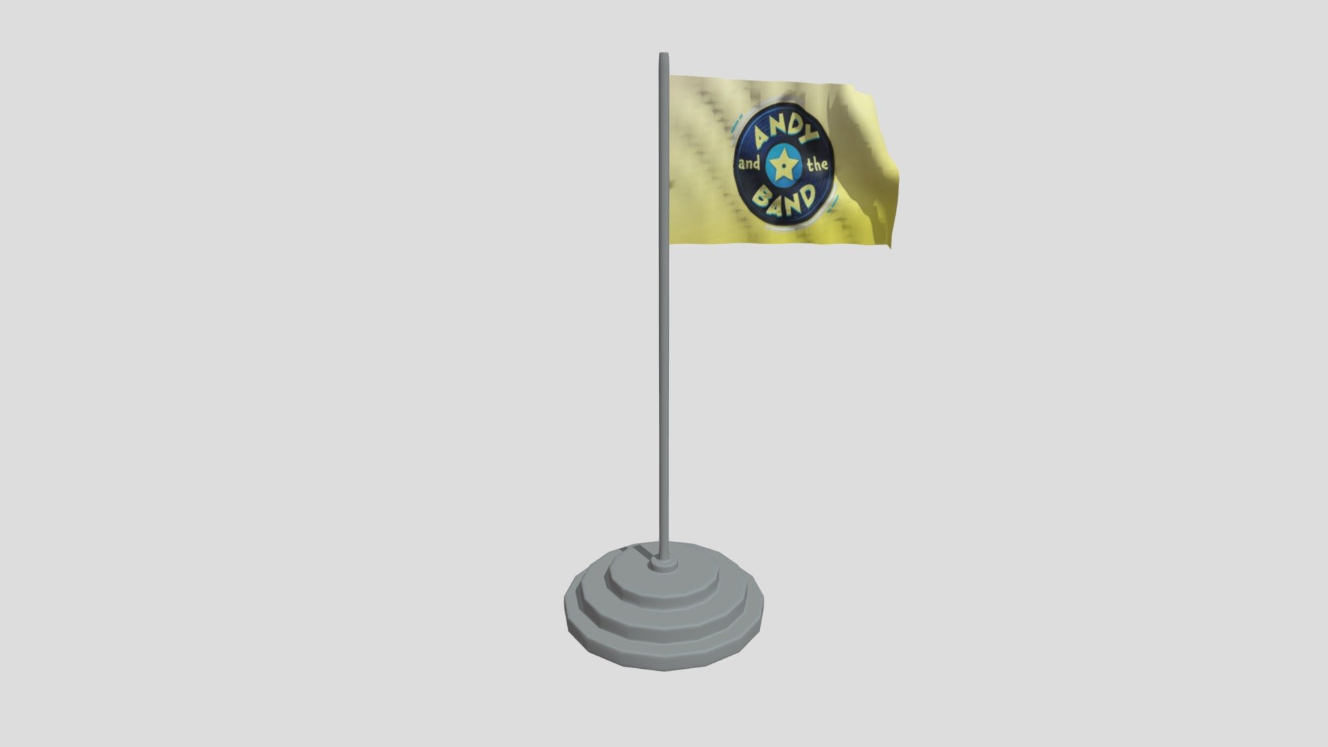 animated-flag - Download Free 3D model by Mylom [82fb2a6] - Sketchfab