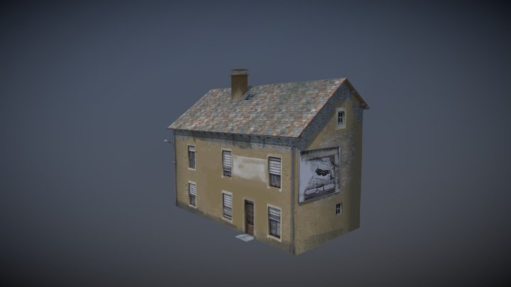 French House 3D Model