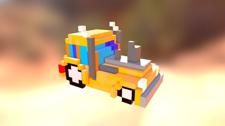 Tracktor 3D Model