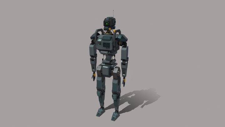 Robot A.L.E.X 3D Model
