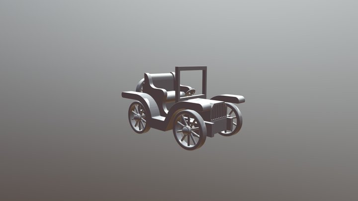 老爷车 3D Model