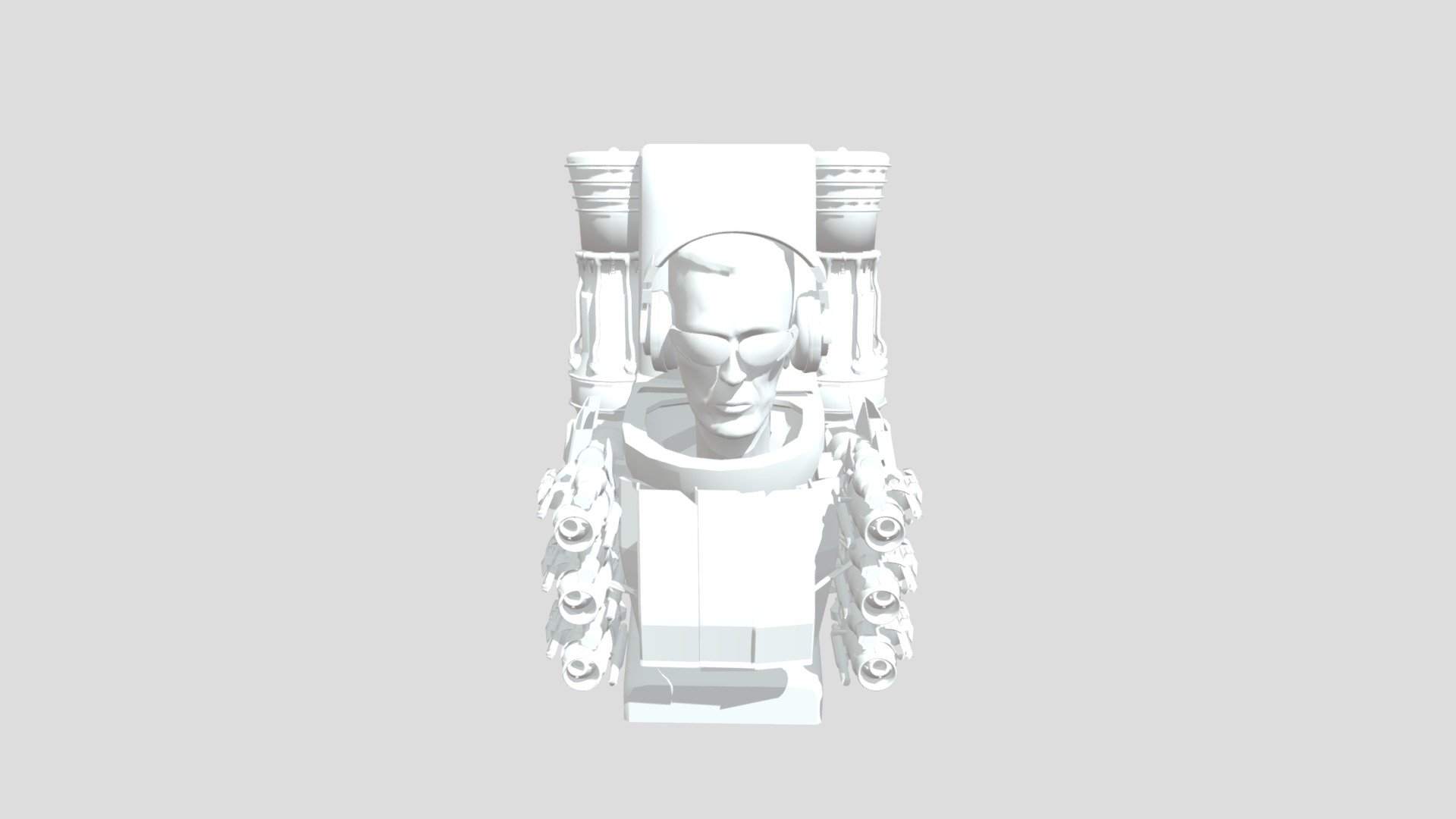 Skibid Gman 3.0 - Download Free 3D model by j (@gmanfromhl2) [1b3629f]