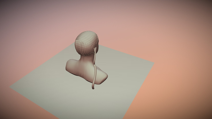 Scalp Cooling Sketch 3D Model