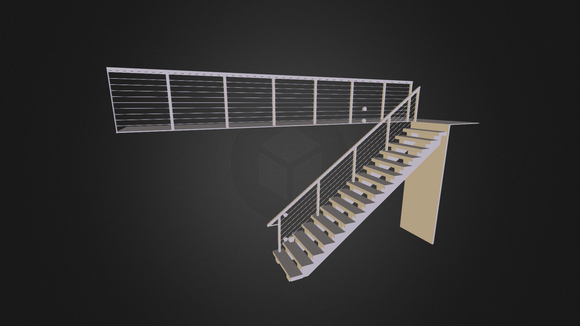 Wendy Way Railing - 3D model by cutwerx [82fd115] - Sketchfab