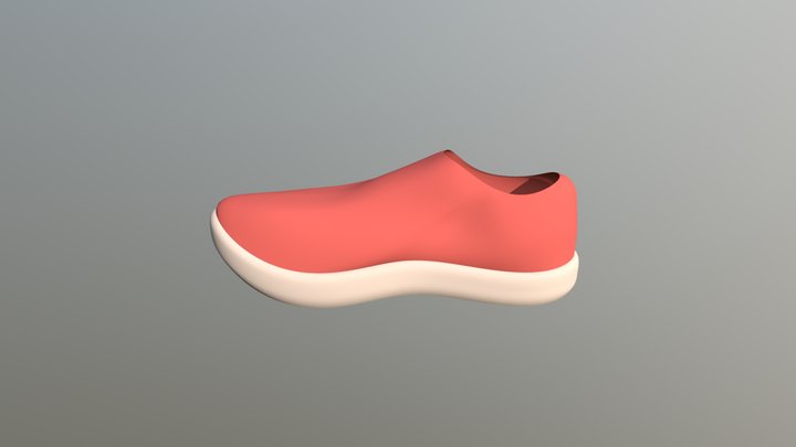 10718043a 期中鞋子 3D Model