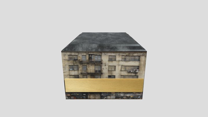 Dirty Building – Modello 3D gratuito STL
